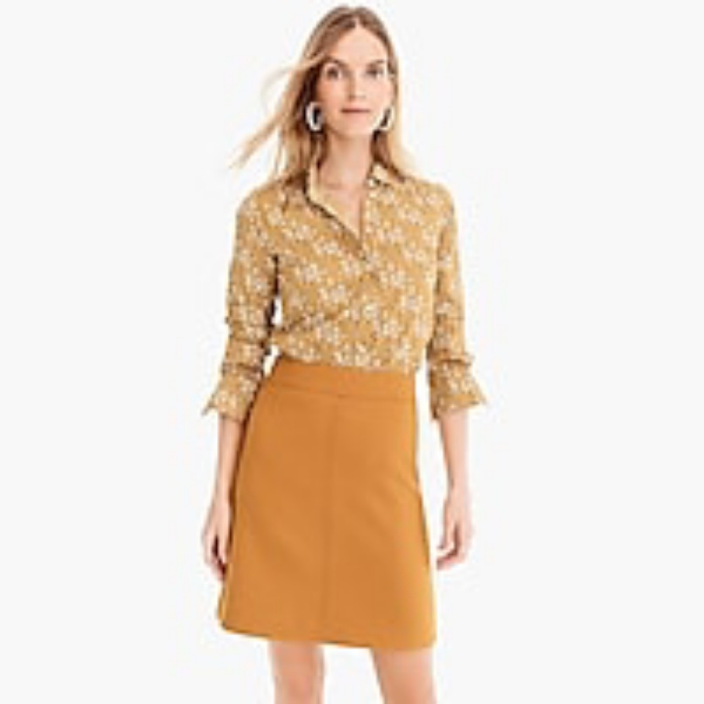 J Crew Princess Mini in Double Serge Wool